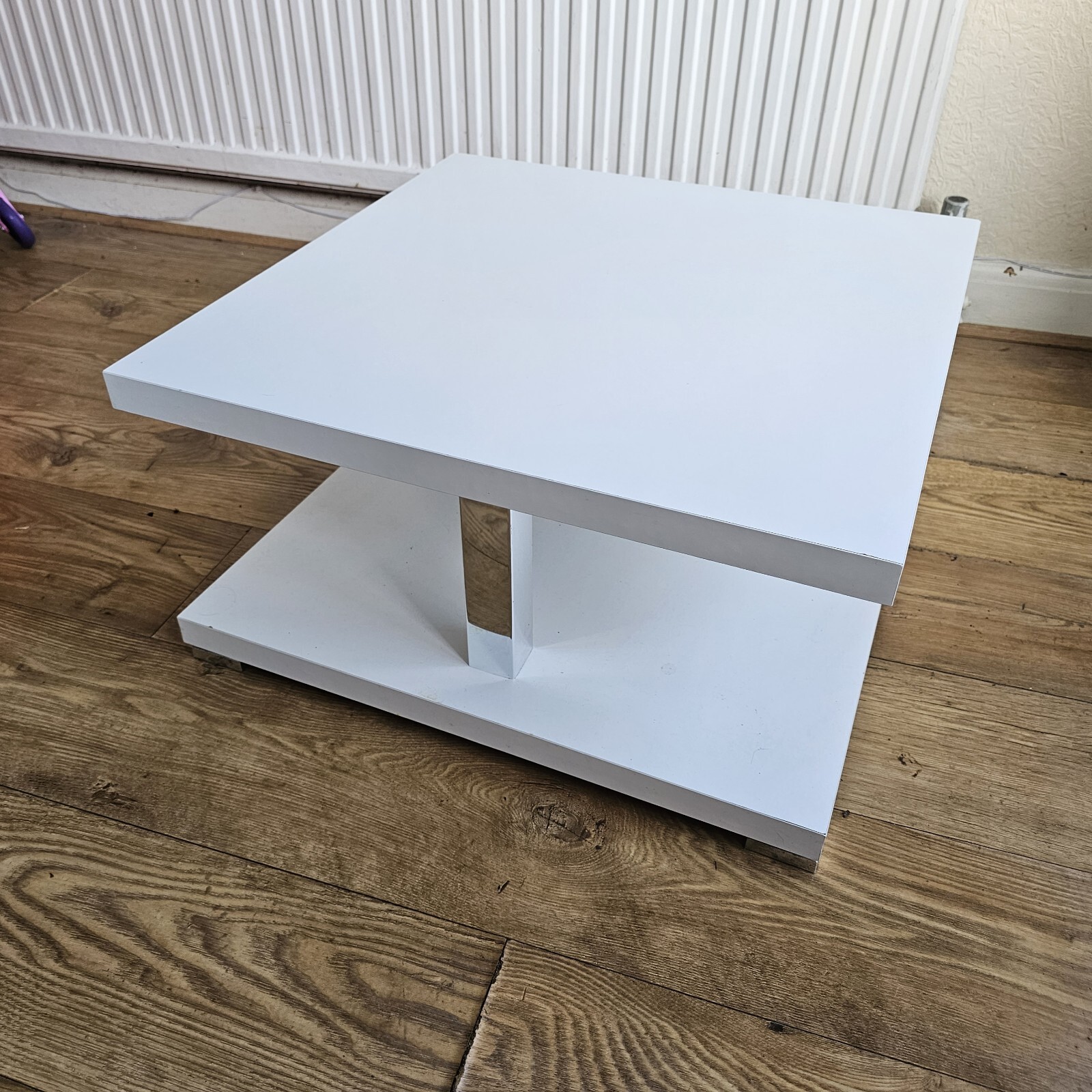Contemporary gloss white coffee table eBay