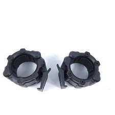 Olympic 2" Inch Barbell Clamps Quick Release Standard Bar Weight Plates
