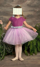 Revolution ballet dance costume child M - includes outfit and flower haircomb 