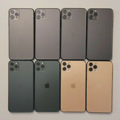Lot of 8 Apple iPhone 11 Pro Max 64gb Unlocked Mixed Colors Lot of 8 Apple iPhone 11 Pro Max 64gb Unlocked Mixed Colors