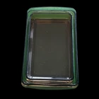 Pyrex Rectangular Brown Glass Kitchen Microwave Oven Tint Dish - Lot of 2