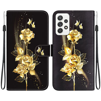 Bling Flower Wallet Phone Case For Xiaomi 11 12 13 11T 10T POCO X3 X4 X5 CC9 F5