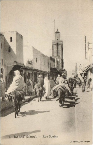 CPA MOROCCO RABAT Ruines de Medersa (31476