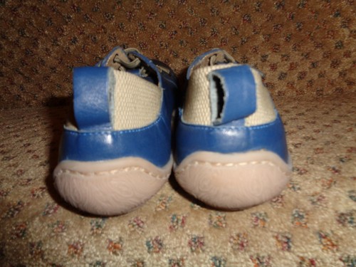 BORN ALTHEA BLUE SUNRISE FULL GRAIN LEATHER SLIP-ON SPORTY FLATS SHOES--7  38 - Picture 5 of 9