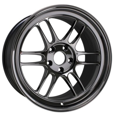 Enkei RPF1 17x8 5x100 45mm Offset 73mm Bore Silver Wheel 02-10 WRX & 04 STI main image 1
