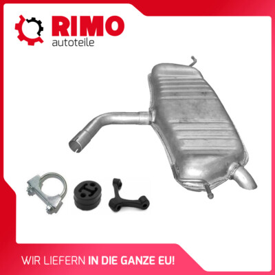 Abgasanlage Schalldämpfer Auspuff Für VW Touran I 1.6 FSi 85KW Typ 1T1, 1T2 +Kit