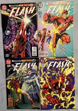 The Flash #108-111 "Dead Heat (Flash issues)", DC Comics 1995-6, VF