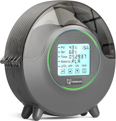 TECBEARS Filament Trocken Box S2 mit Ventilator 360° Rundumheizung LCD-Anzeige 