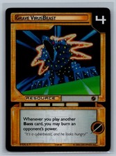 MegaMan NT Warrior TCG Grave VirusBeast #3 SR 86 Super Rare Foil CCG Mega Man