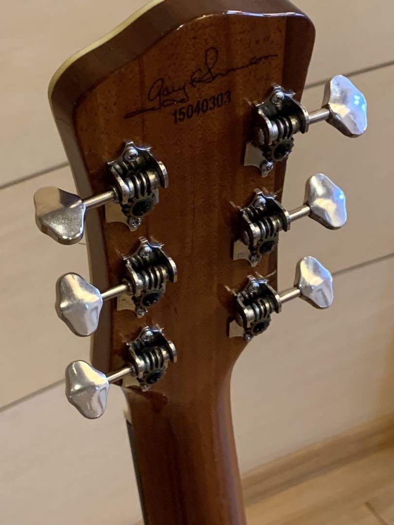 Acoustic Guitar Gary E. Levinson LS-43 Natural S/N 15040303 with