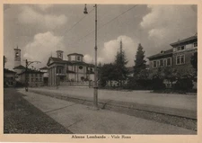 C4 - Cp Cartolina ALZANO LOMBARDO Viale Roma - Fg Nvg
