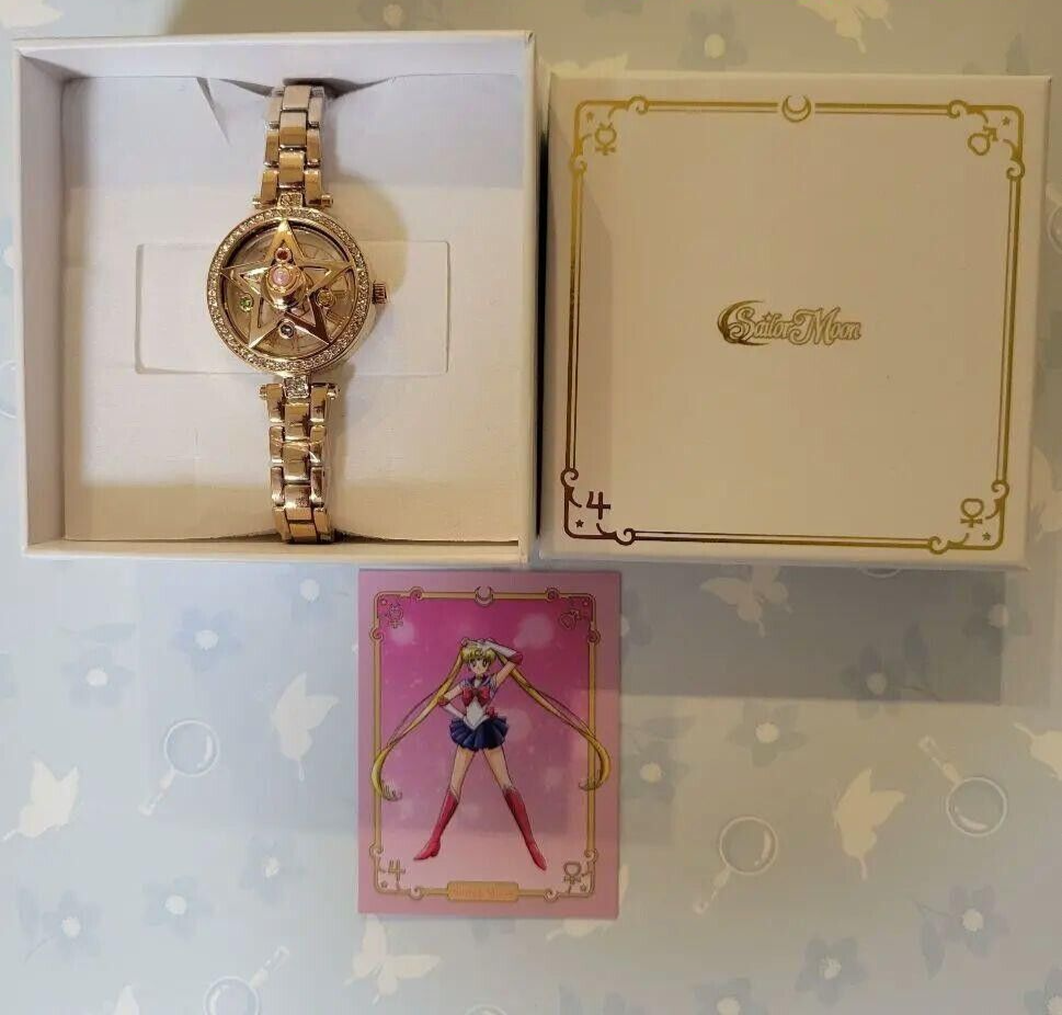 Sailor Moon Eternal OST collabo Goods Watch Analog Crystal Star