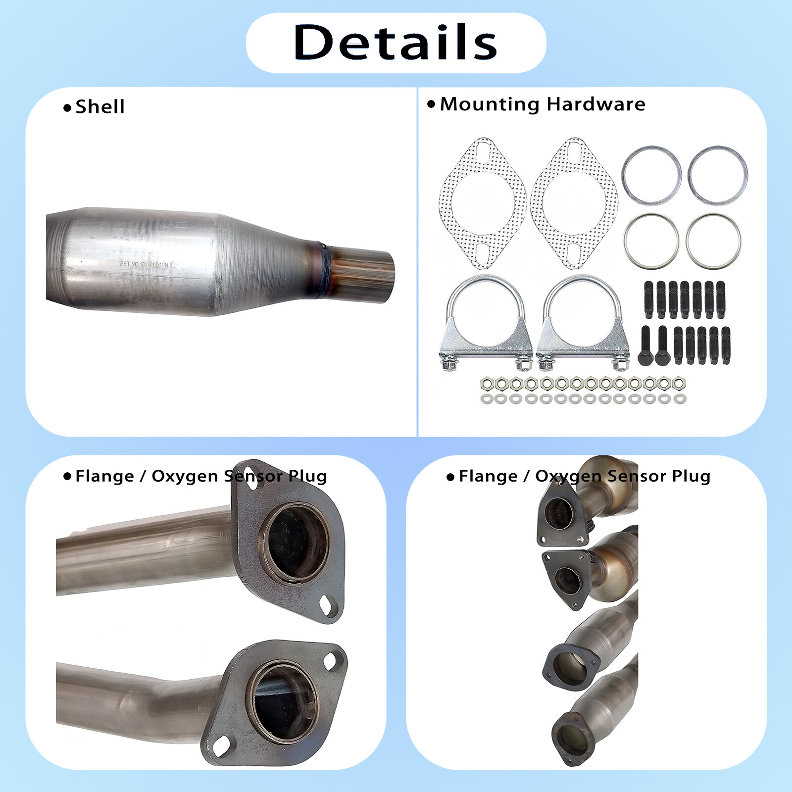 Catalytic Converter Fit 2005-2019 Nissan Frontier Pathfinder Xterra Equator 4.0L
