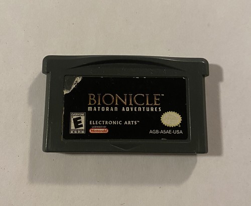 Bionicle: Matoran Adventures (Game Boy Advance, 2002) Authentic Video Game