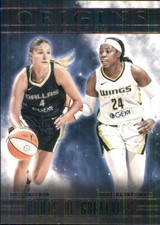 2024 Panini Origins WNBA Roots of Greatness #3 Jacy Sheldon/Arike Ogunbowale