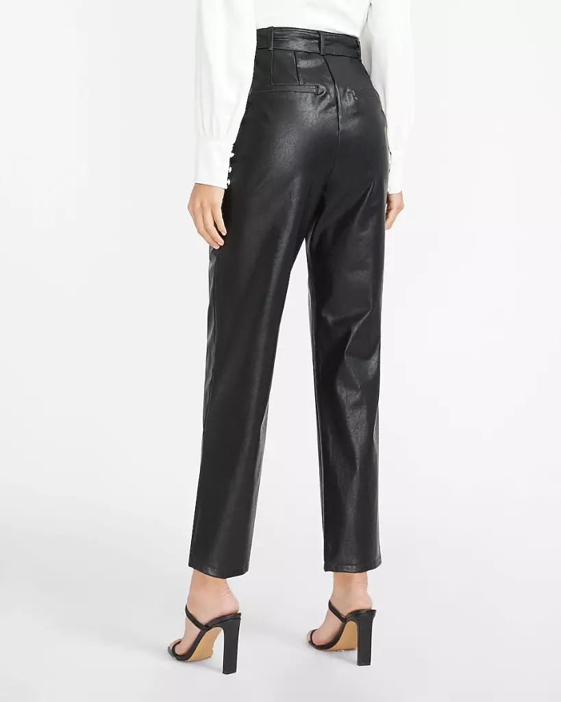 Express high waisted sash pants sales