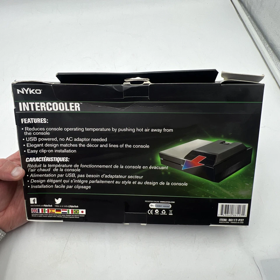 NYKO INTERCOOLER COOLING FAN MODEL 86117-P37 FOR MICROSOFT XBOX ONE CONSOLE - Image 4 of 4