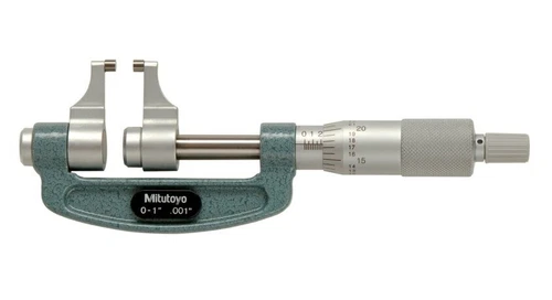143-121 Mitutoyo Caliper Type Micrometer 0-1"