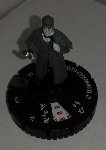 HEROCLIX TNG RESISTENCIA ES INÚTIL Lt. Commander Data 032 (Detective, Holodeck) - Imagen 4 de 4