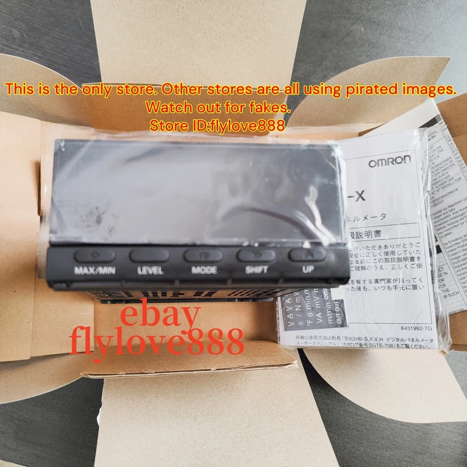 OMRON K3HB-XVD-AT11 Digital Panel Meter brand new DHL - Image 4 of 4