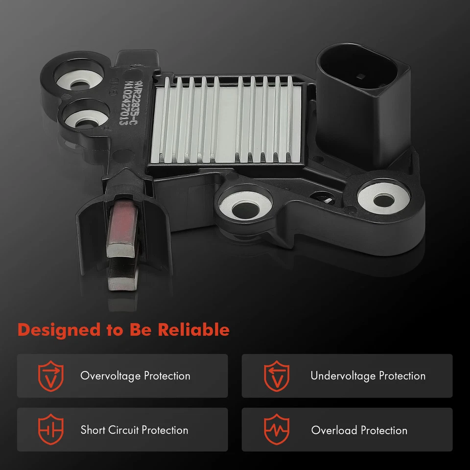 Regulador de voltaje del alternador para Mercedes-Benz W205 C200 2015-2017 L4 2,0 L GAS Foto 4 de 4