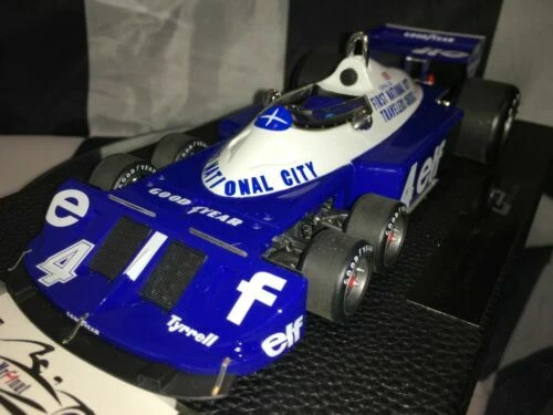 Modellini statici di auto da corsa Formula 1 tyrrell Scala 1:18