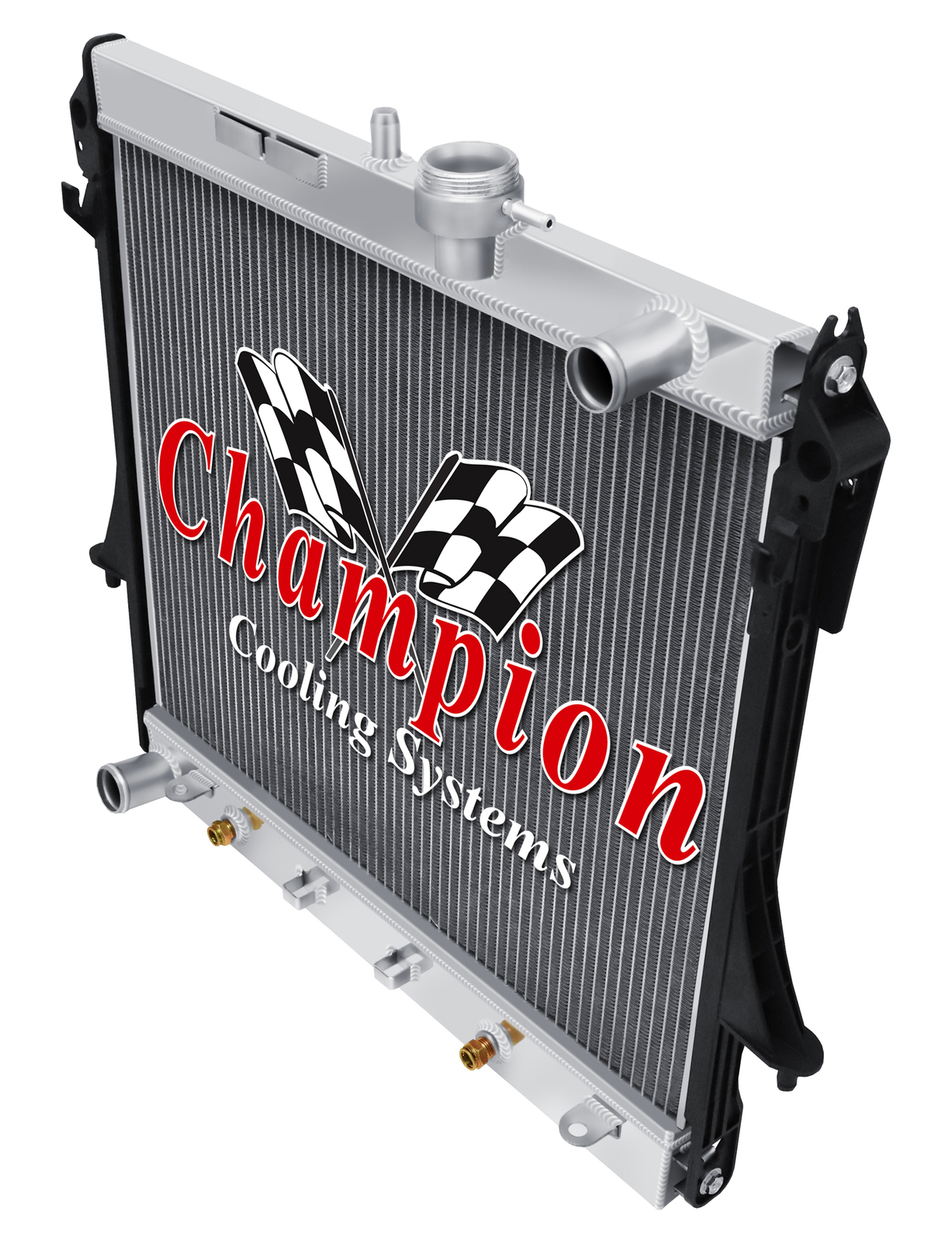 QR Champion 1 Row CR Series Radiator-2008-2010 Hummer H3 (Automatic ...