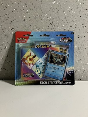 Pokémon Prismatic Evolutions Premium Tech Sticker Collection Glaceon Englisch 