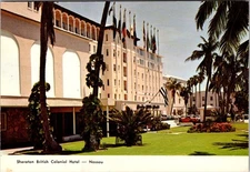Sheraton British Colonial Hotel, Nassau, Bahama Islands Continental Postcard 