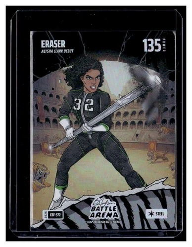 2026 Bo Jackson Battle Arena Eraser Alysha Clark Coliseum CBF-572