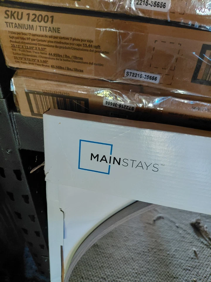 Espejo de pared redondo Mainstays de 30 pulgadas Foto 2 de 3