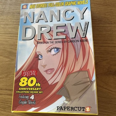 Nancy Drew graphic novel collection 4 books no 5 6 7 8 80th anniversary Boxset 
