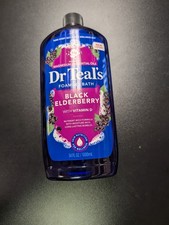 Dr Teal's Black Elderberry Foaming Bath 34 fl oz Magnesium Essential Oils