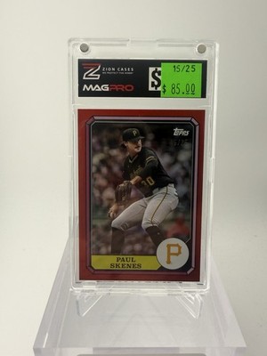 2025 Topps Archives Paul Skenes RED Boardwalk and Baseball /25