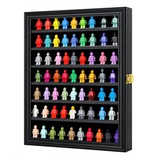 VERANI Minifigure Display Case - Miniature Action Large Black, ['Black'] 