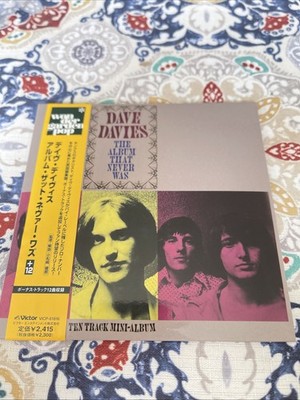 Dave Davies The Album That Never Was Japan VICP61818 Obi Kinks