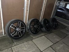 4x Genuine Audi 21 Inch 8.5" 5x112 33ET 8R0601025CP 8R SQ5 Two Tone 8R0601025AM