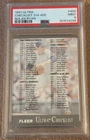 1991 Fleer Ultra Checklist #400 Nolan Ryan HOF - PSA 9 Mint! The Strikeout King!