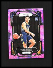 2023-24 Ben Sheppard Rookie Card  - Panini Pink Ice Prizm #172 Indiana Pacers B. rookie card picture