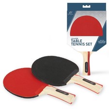 2 Player Table Tennis Paddle Set - Includes 2 Pip-Out Ping Pong Paddles