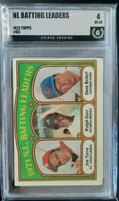 Joe Torre NL Batting Leaders 1972 Topps #85 Golden Grading (GG) 4 VG-EX