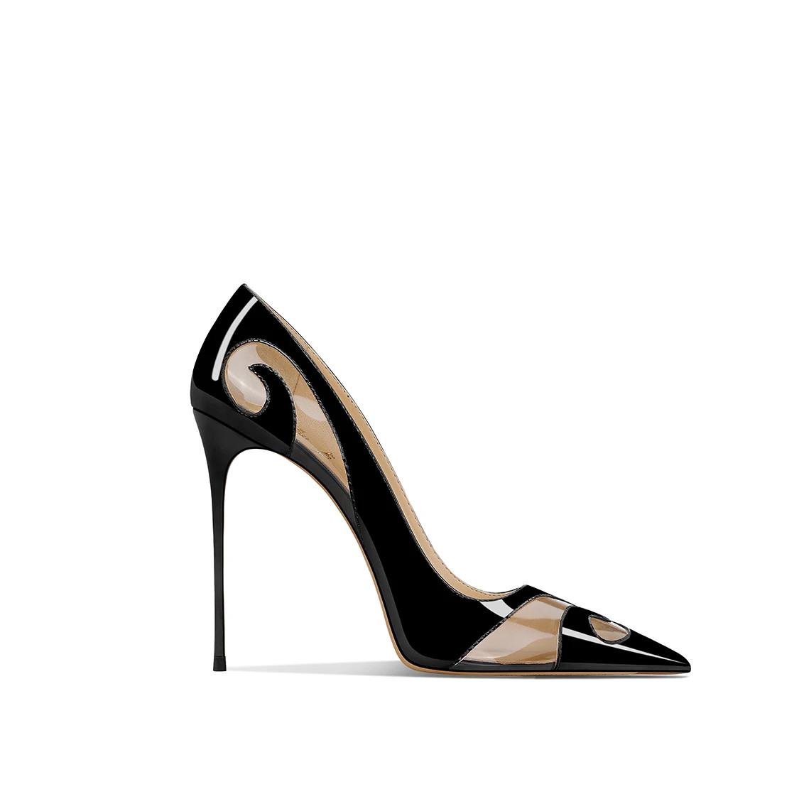 Women's Pointed Toe  Thin Heel Pumps Shallow Mouth High Heels Stilettos Shoes