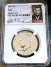 1964 Kennedy Half Dollar NGC Proof 69 - 90% Silver  - Clean & Clear Case