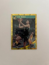 2019 Panini Donruss WNBA Gold Laser #/10 Kia Nurse
