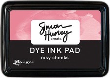 Simon Hurley create. Dye Ink Pad Rosy Cheeks