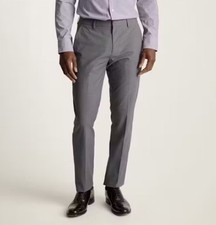 Bonobos Stretch Weekday Friday Chinos 36x34 Slim Fit Grey Yarn Die NWT R89-