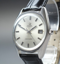 1969 Near MINT OMEGA Seamaster 35mm 166.067 Automatic Silver Dial Men's Vintage