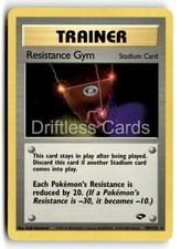 Resistance Gym 109/132 Rare Gym Challenge Pokemon Unlimited LP on eBay