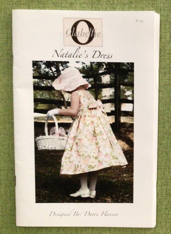 OLABELTHE Out of Print 2009 SEWING PATTERN #113  “NATALIE’S DRESS” Sz 2-8