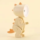 Apricot Foldable LED Desk Lamp Portable Night Light Gift